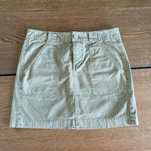 Madewell casual cotton skirt with pockets